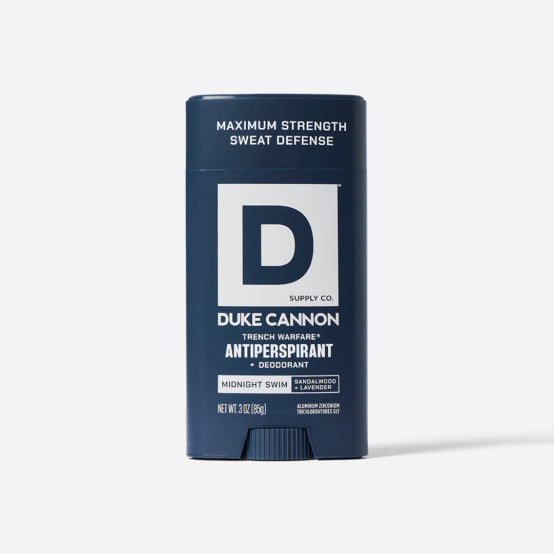 Trench Warfare® Antiperspirant Deodorant - Midnight Swim – Duke Cannon