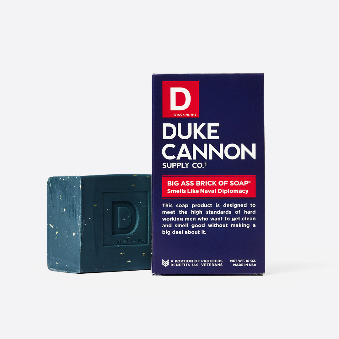 Duke Cannon Big Ass Brick of Soap - Naval Diplomacy – A Little Bird Boutique