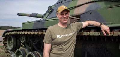 Duke Cannon Visits Camp Ripley