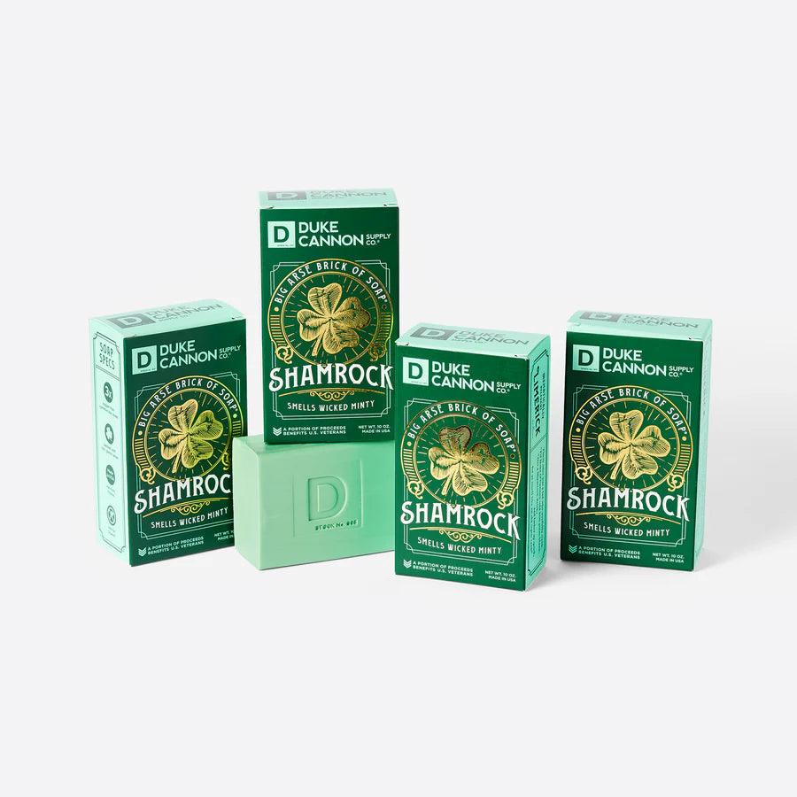 Big Arse Brick of Soap 4 Pack - Shamrock