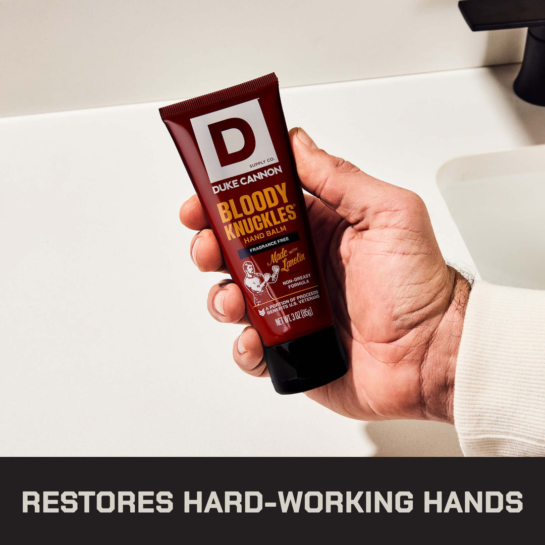 Bloody Knuckles Hand Repair Balm - Tube – Duke Cannon