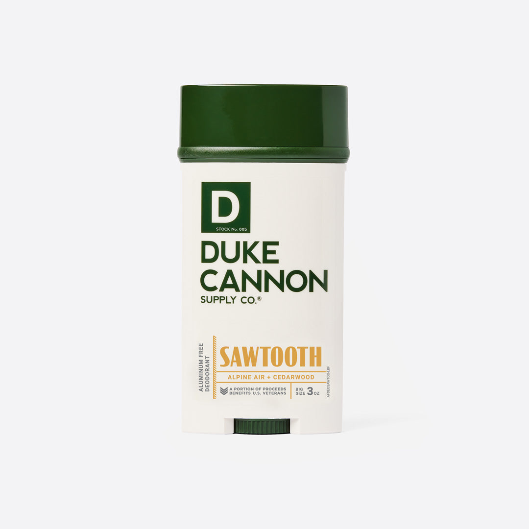 Aluminum-Free Deodorant - Sawtooth – Duke Cannon