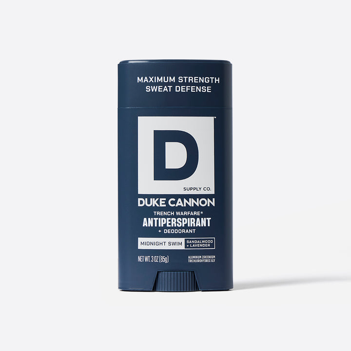 ミッション　スムマ　コンセントレート　デュオ（デイ＆ナイト）/40ml Trench Warfare® Antiperspirant Deodorant - Midnight Swim – Duke Cannon