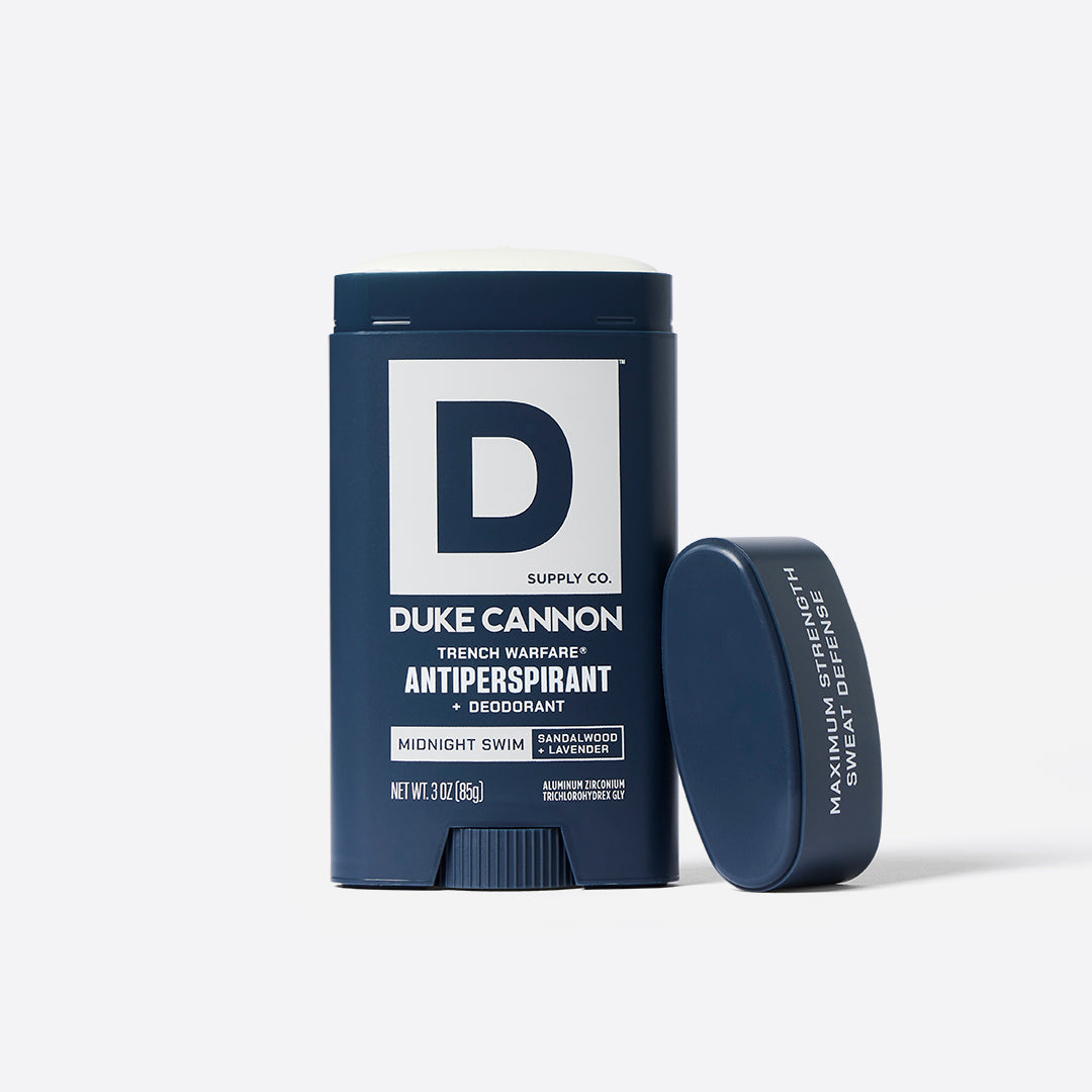Trench Warfare® Antiperspirant Deodorant - Midnight Swim – Duke Cannon