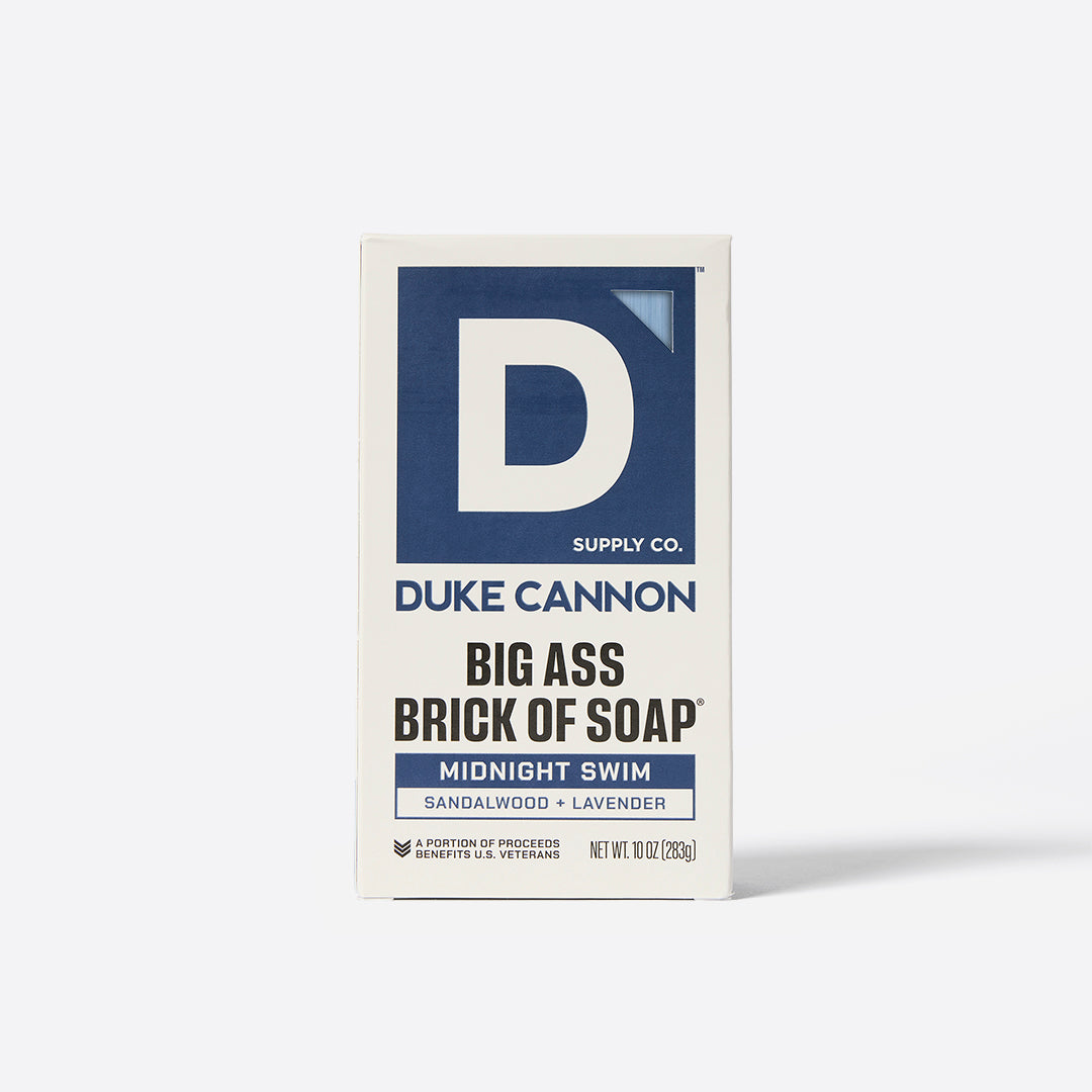 洋楽 G-RAP KWAM DOE - SOAK & APPLY Big Ass Brick of Soap® - Midnight Swim – Duke Cannon
