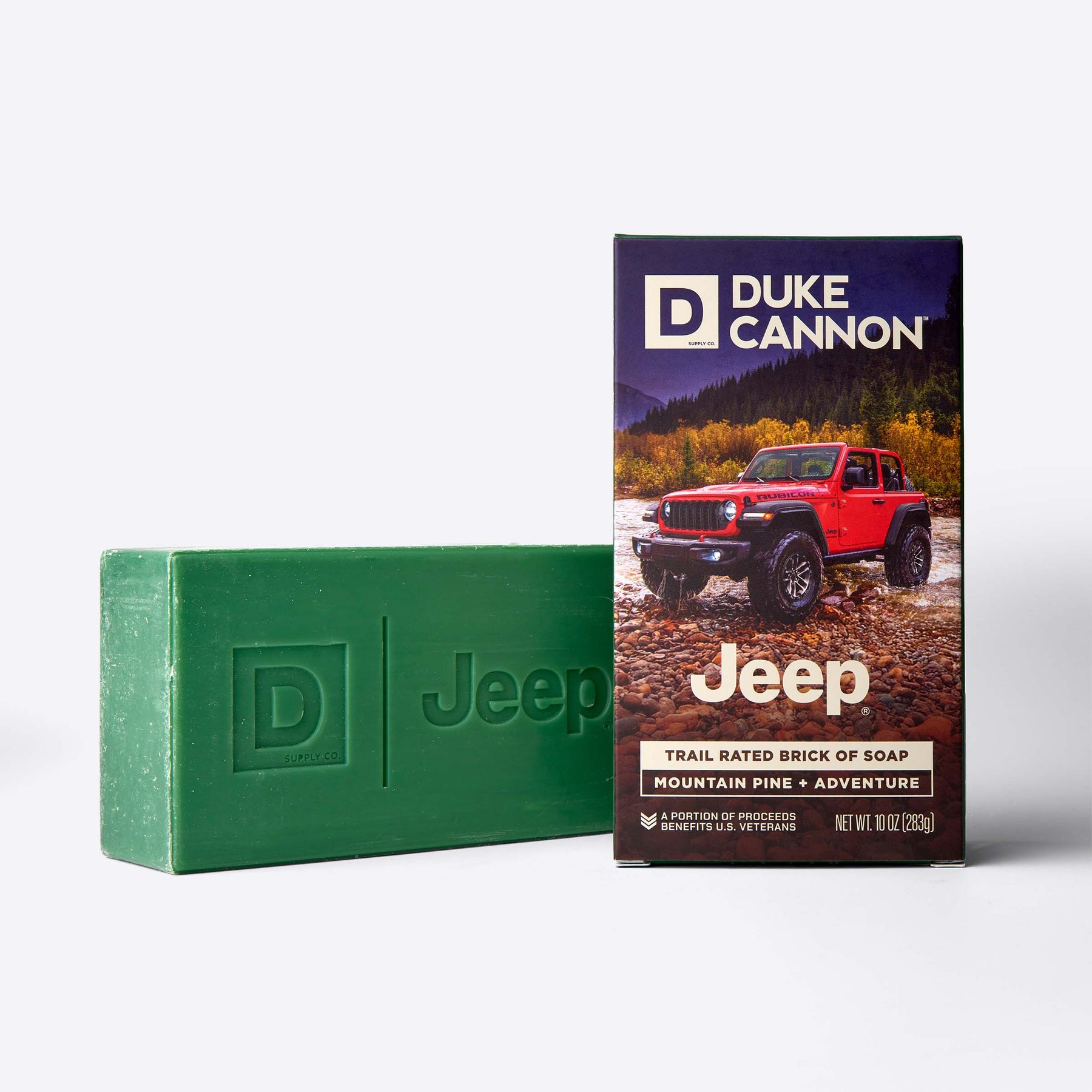 Jeep® Brand Brick of Soap - Trail Rated – Duke Cannon