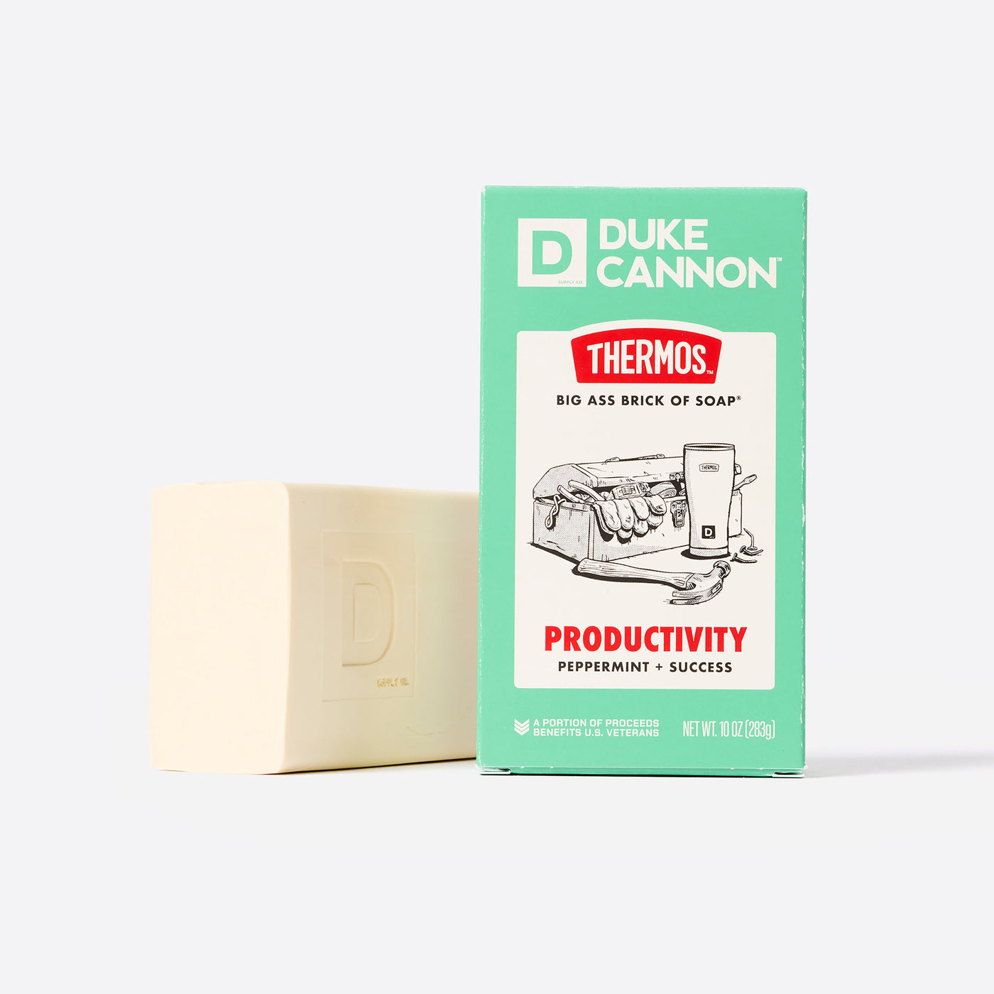 洋楽 G-RAP KWAM DOE - SOAK & APPLY Thermos™ Big Ass Brick of Soap® - Productivity – Duke Cannon
