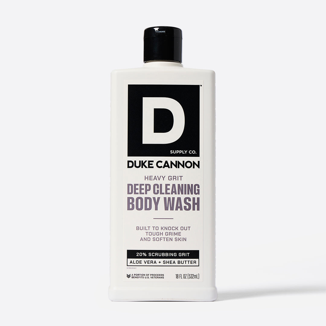 Deep Body Clean Heavy Grit Deep Cleaning Body Wash – Duke Cannon