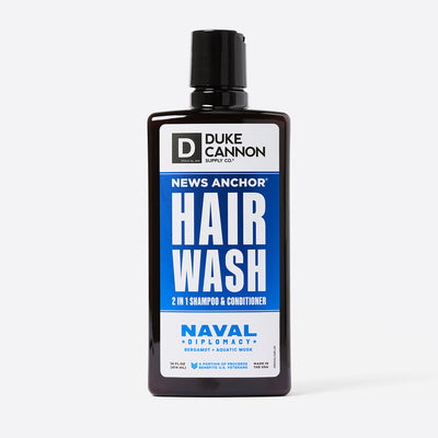News Anchor 2-in-1 Hair Wash - Naval Diplomacy
