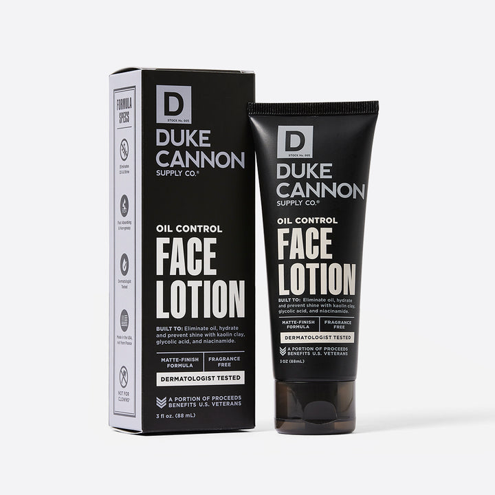 新品未使用　メンズ　デュークキャノンDUKE CANNON スキンケアセット DC23_OilControlFaceLotion_3oz_