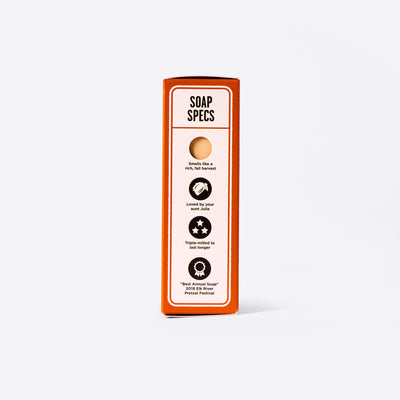 Soap Specs packaging on a white background