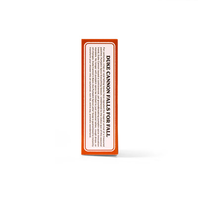 Duke Cannon soap bar packaging on a white background
