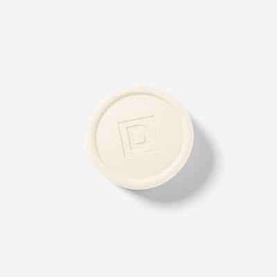 Duke Cannon Highly Regiftable Peppermint Bark Everlasting Puck of Soap on a white background.