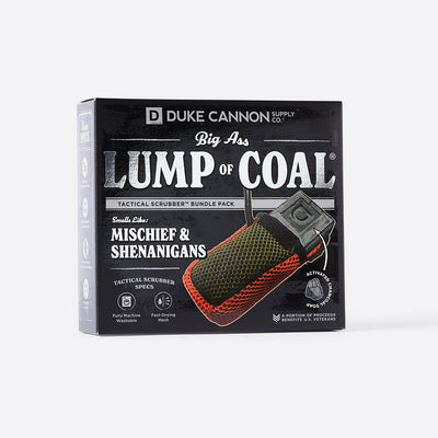 Lump of Coal Tactical Scrubber Bundle Pack - Free Gift