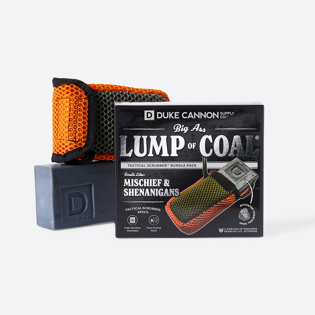 Lump of Coal Tactical Scrubber Bundle Pack - Free Gift