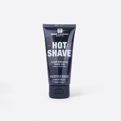 Hot Shave Clear Warming Shave Gel - Travel Size
