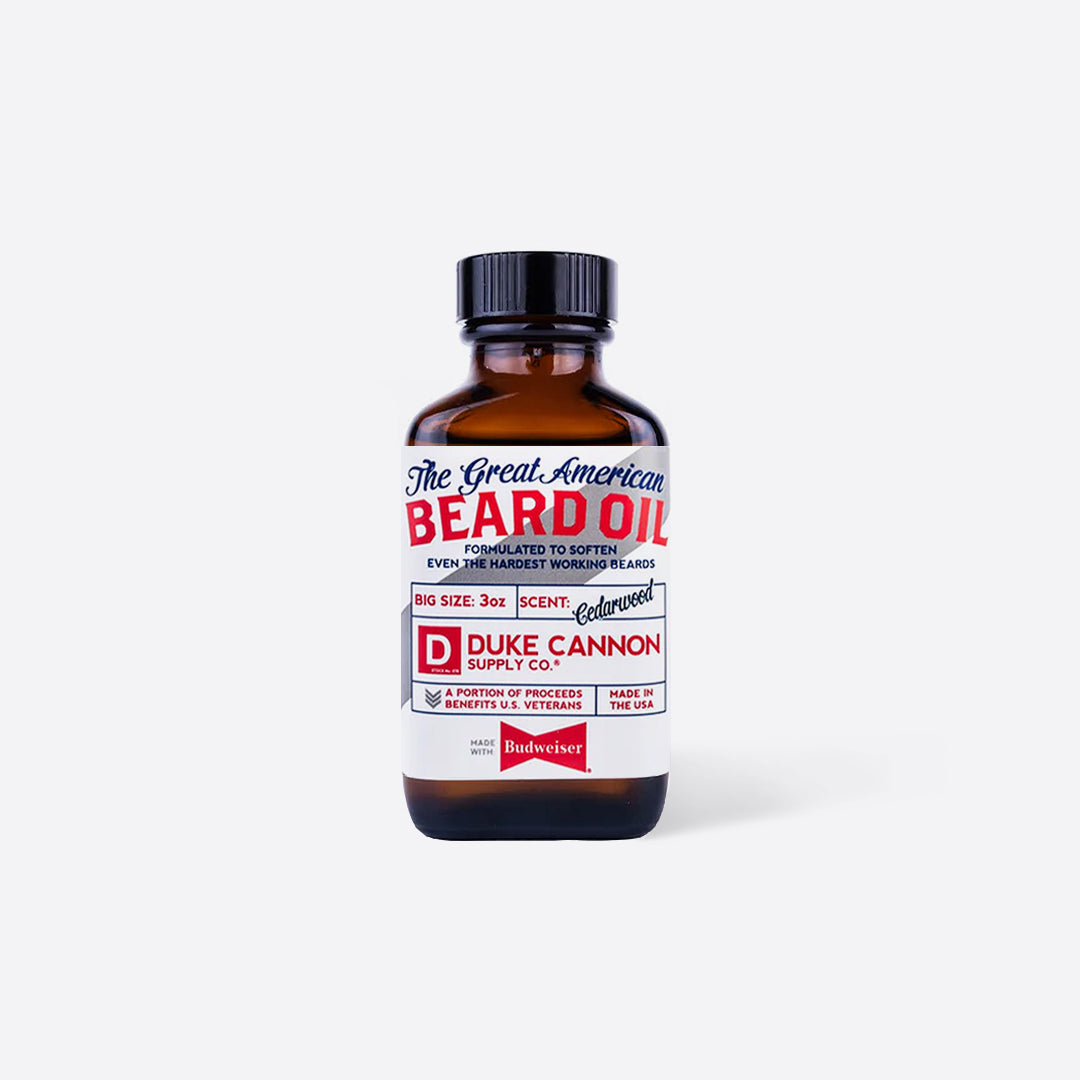 Great American Beard Oil - Made With Budweiser