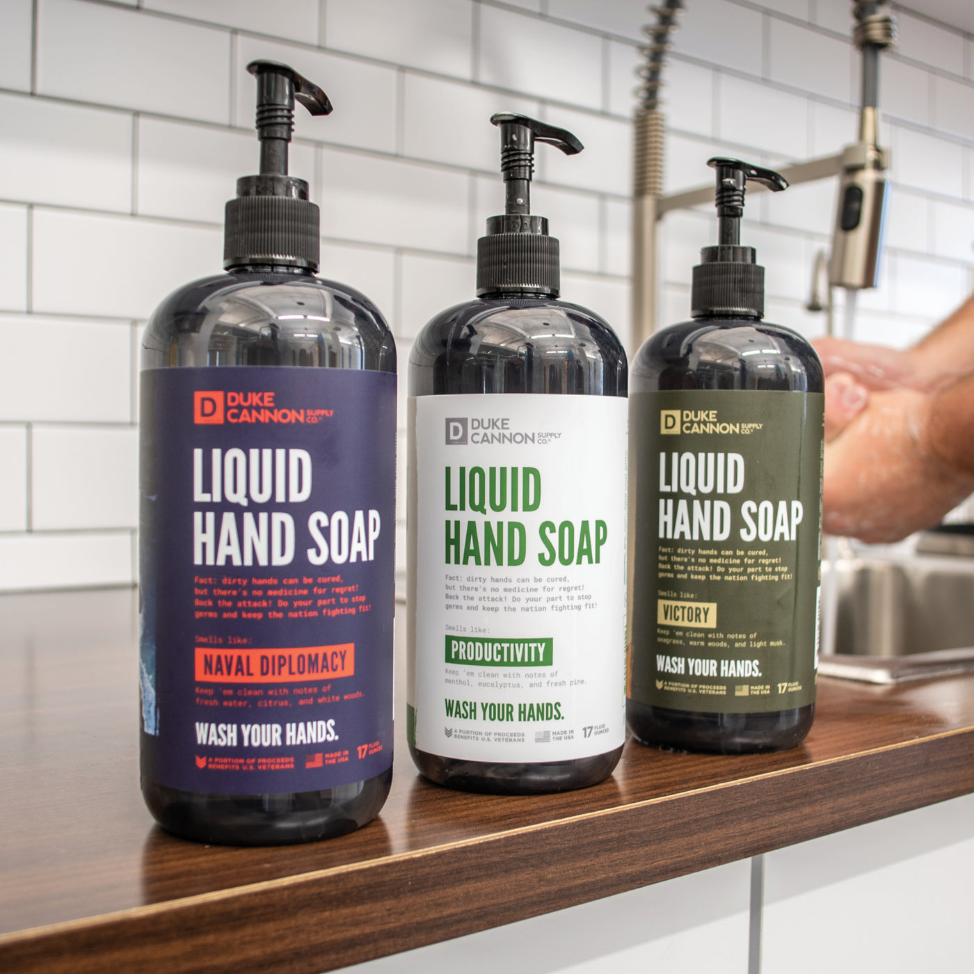 Liquid Hand Soap Triple Play (3 ct. variety pack)