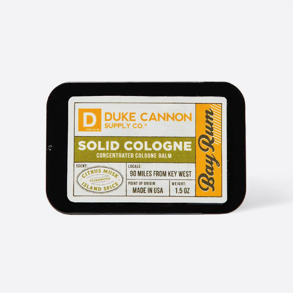 Solid Cologne Bay Rum – Duke Cannon