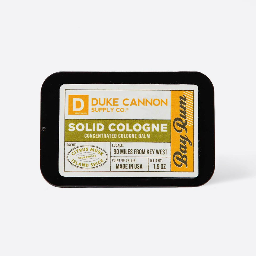 Solid Cologne - Bay Rum - Free Gift