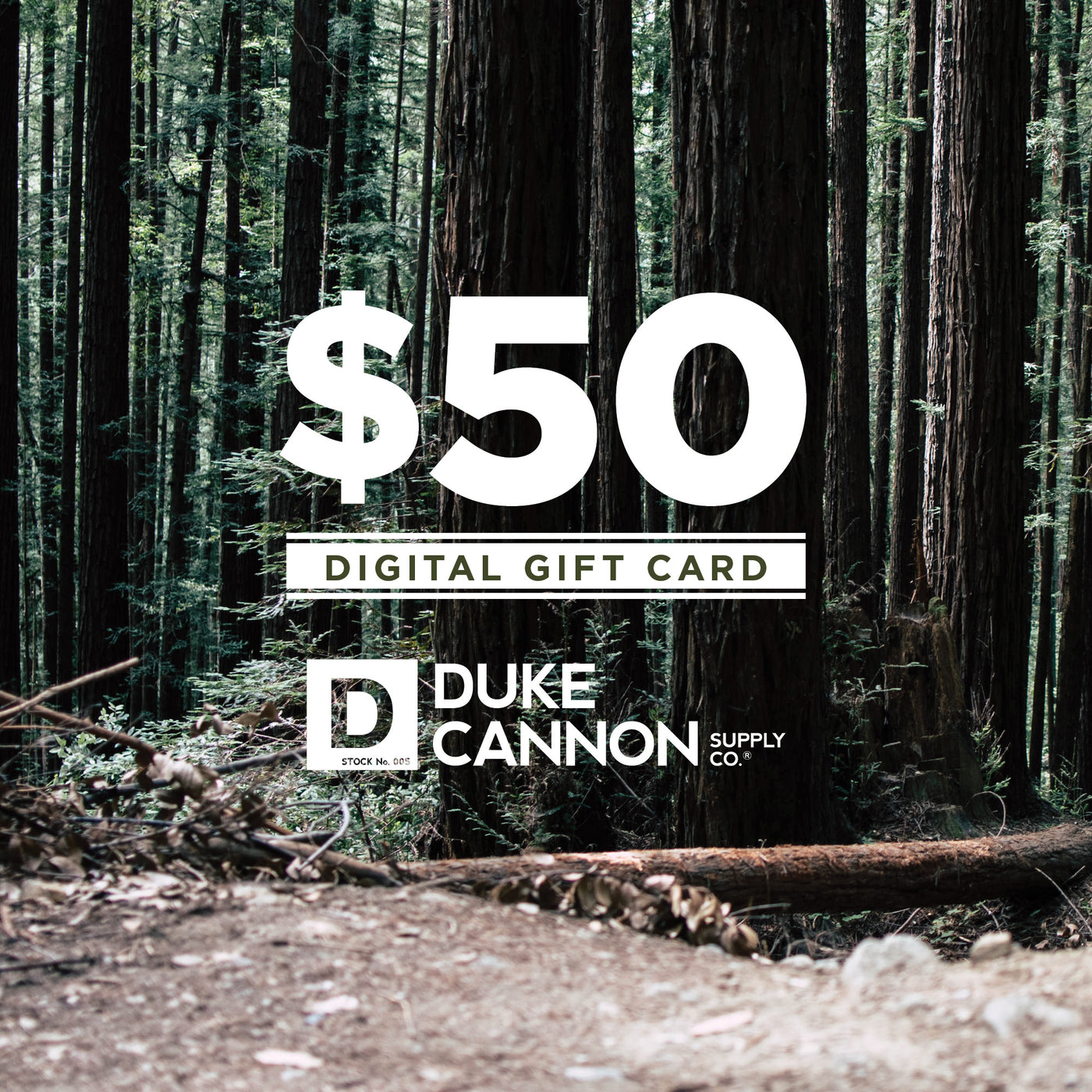 $50 Duke Cannon Gift Card - Duke Cannon